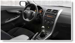 Прокат автомобиля комфорт класса Toyota Corolla